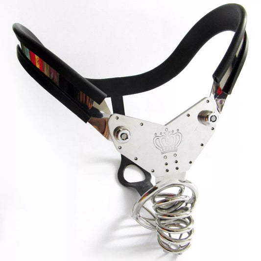 The Enforcer Steel Chastity Belt